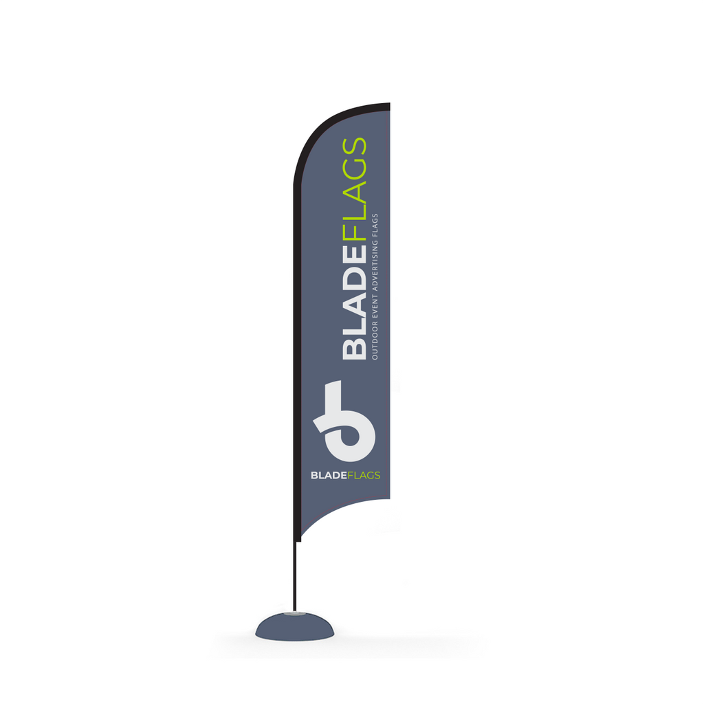 WaveLine 14' Blade Flag for outdoor advertising and event flags