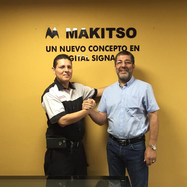 Makitso opens new digital signage outlet in South America