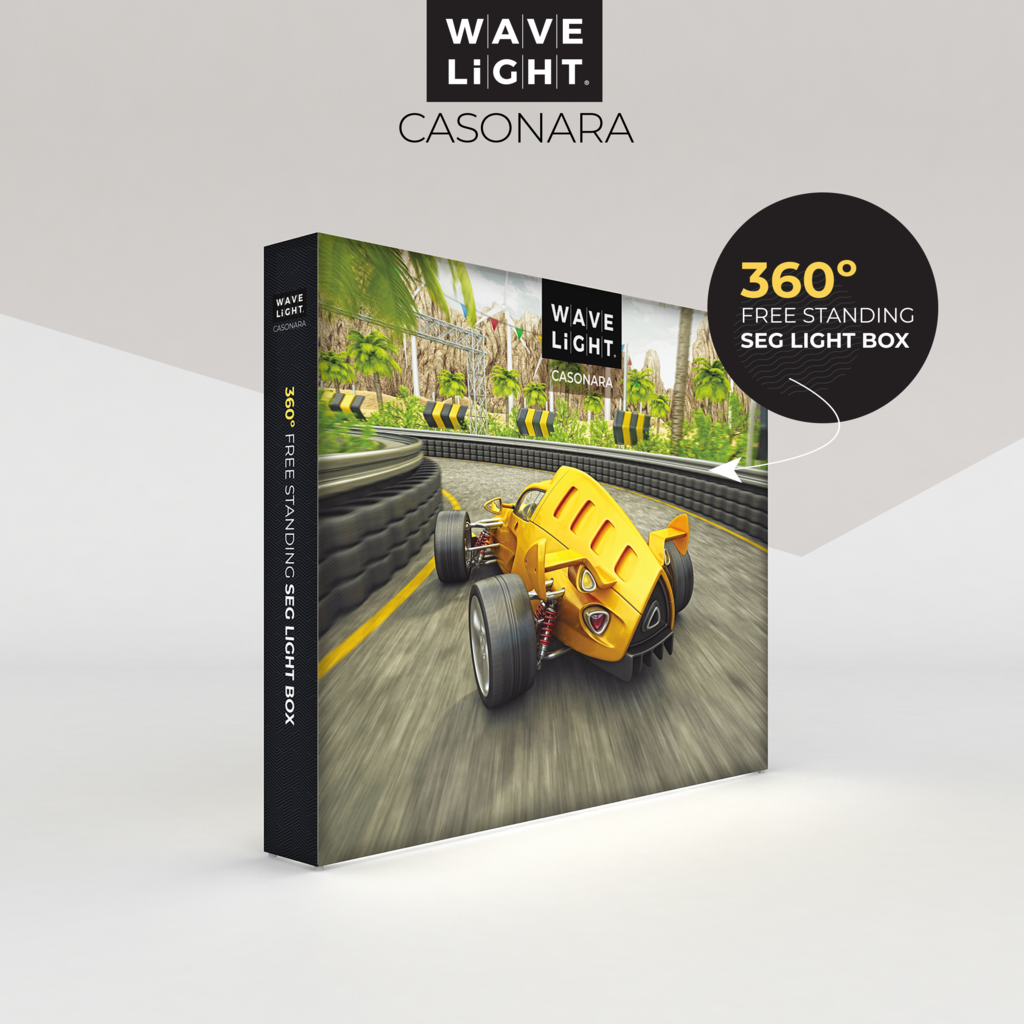 WaveLight® Casonara SEG Light Box Display Walls