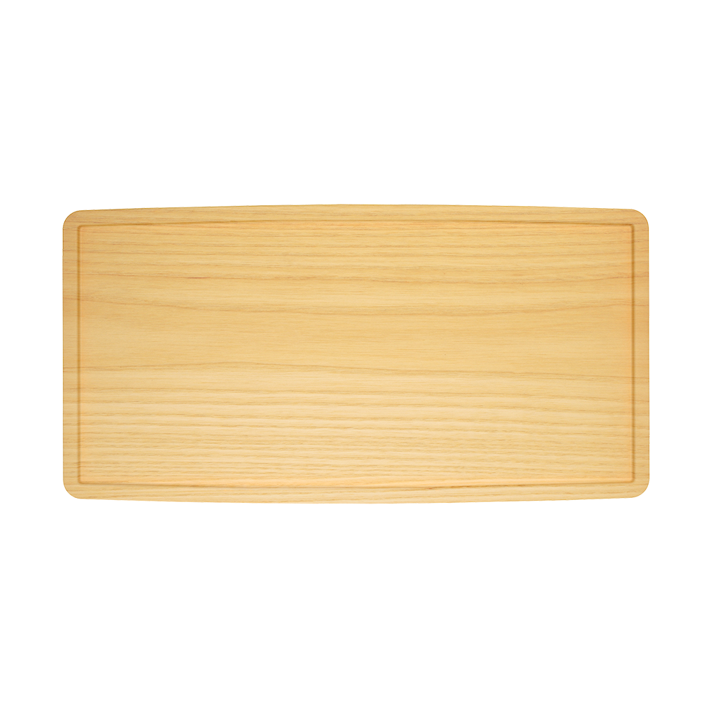 CA700 Counter Case Bamboo counter top.