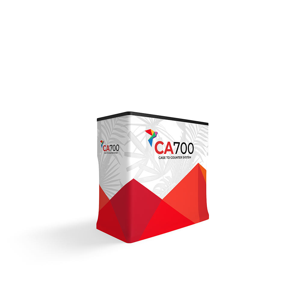 CA700 Counter Case with vibrant dye sublimation graphic print.