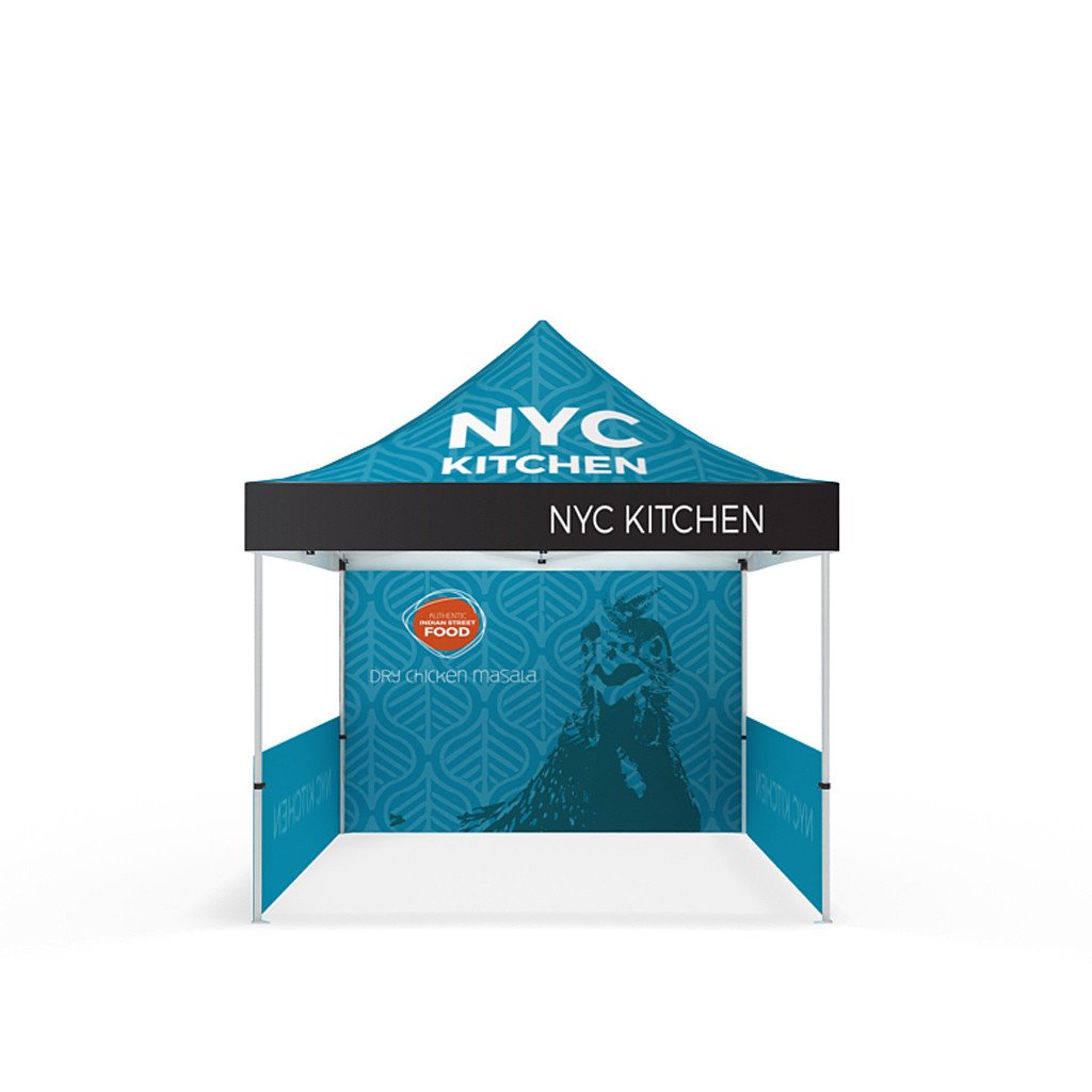 BrandStand® Outdoor Popup Canopy Tent 10ft front view