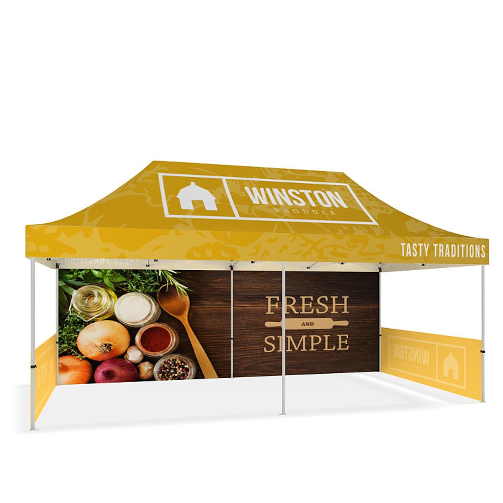 BrandStand® Outdoor Popup Canopy Tent 20ft
