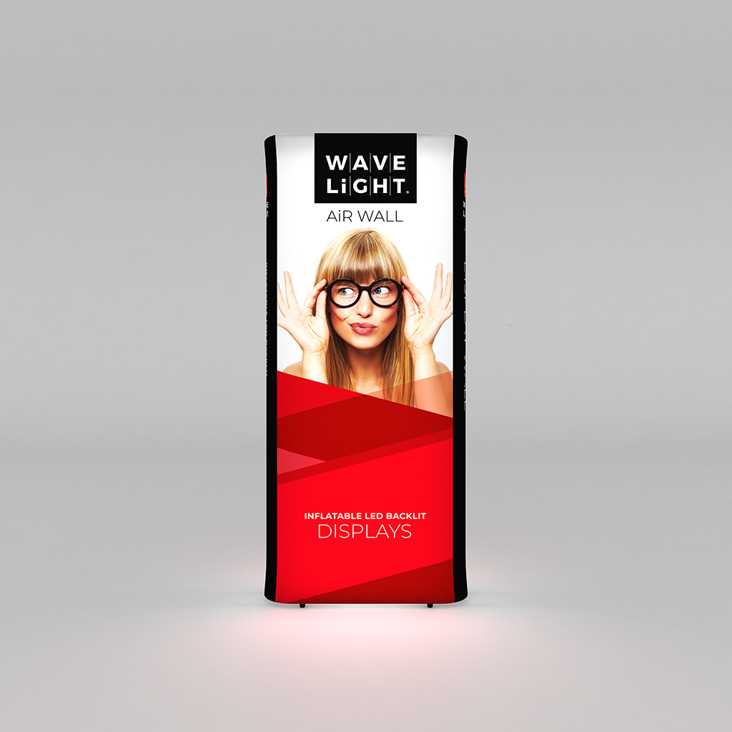 WaveLight Air Wall Light Box Display front view