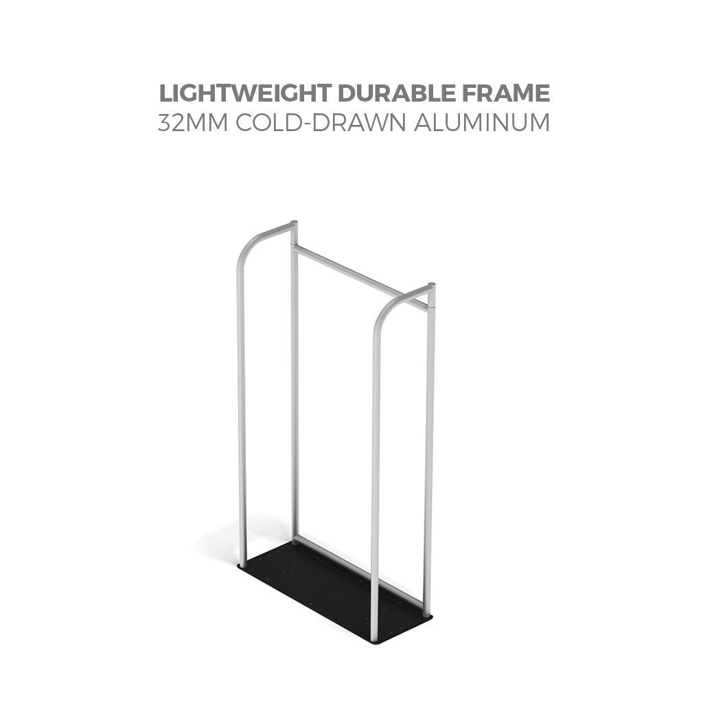WaveLine® Merchandiser Retail Pop Up Store Display Lightweight Frame