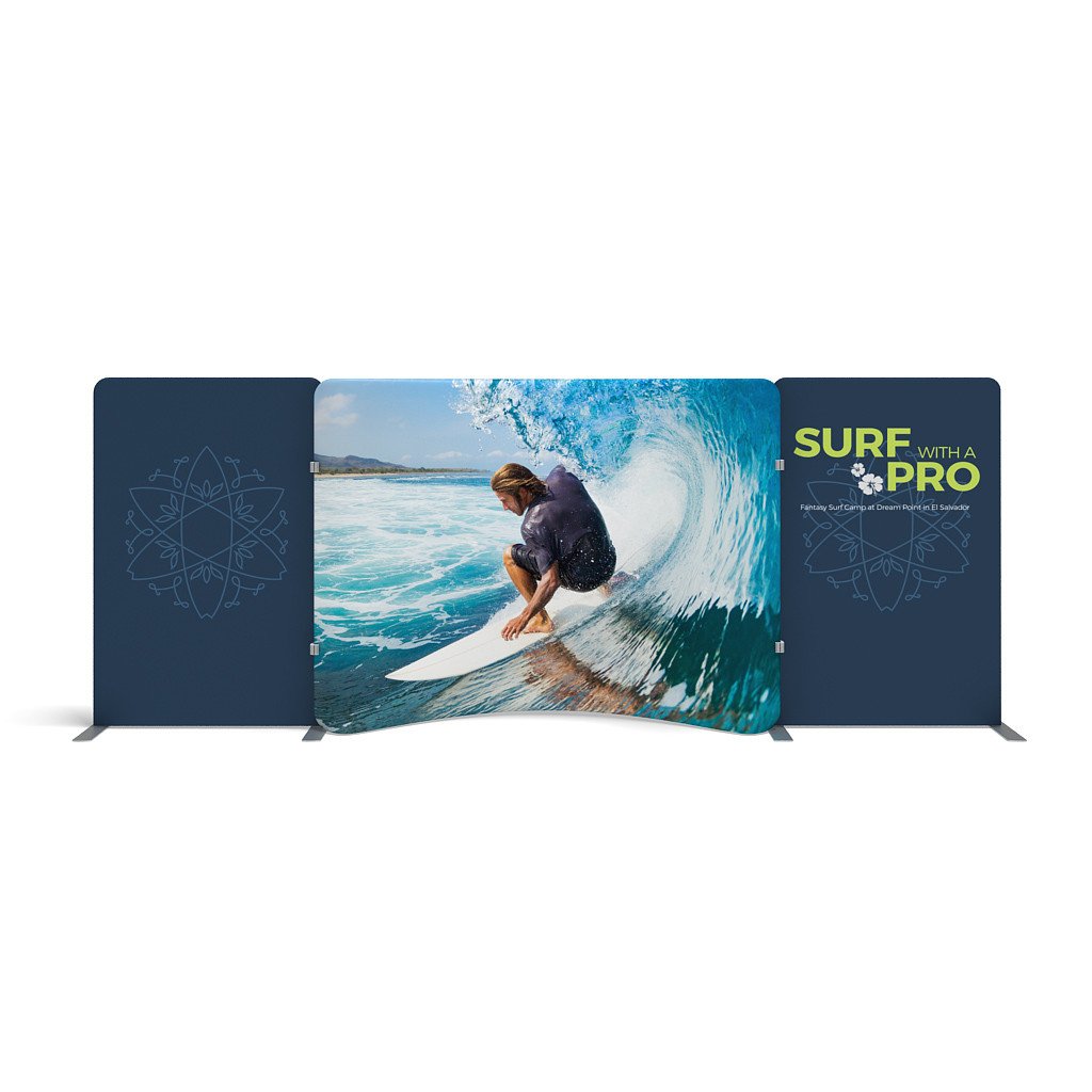 BrandStand WavelineMedia WLME10CE Tension Fabric Display