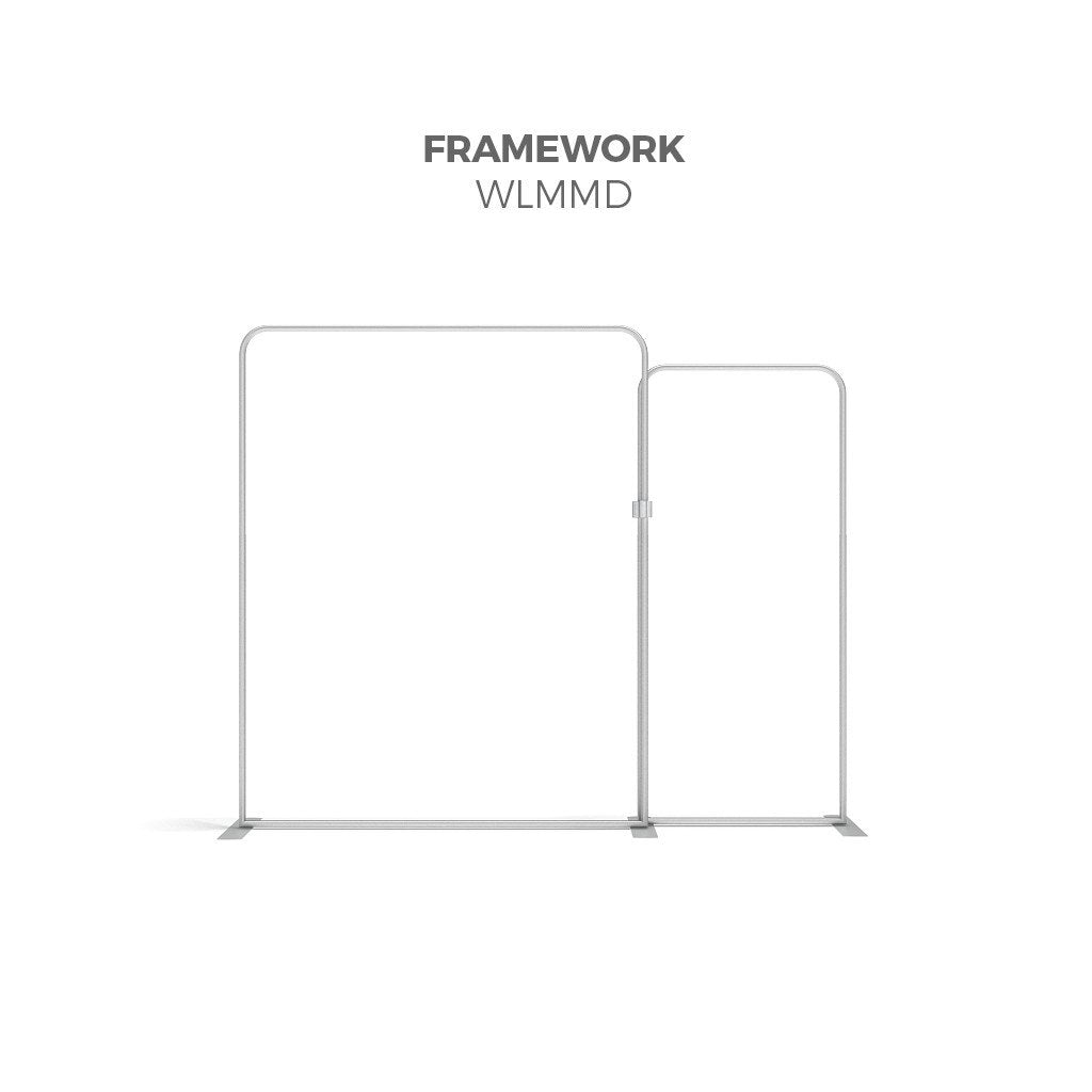 BrandStand WLMMD WavelineMedia Tension Fabric Display Kit framework